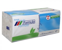 Formula Asciugamani piegati a Z, 2 veli, 143pz, in pura cellulosa, made in Italy