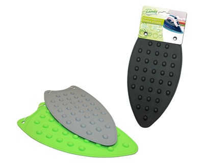 Tappetino poggia ferro da stiro antiscivolo, in silicone, colori assortiti  - OFBA srl