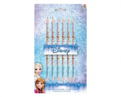 Disney Frozen Matite colorate B-Face, 6 matite colorate a 2 punte di 2 diversi colori