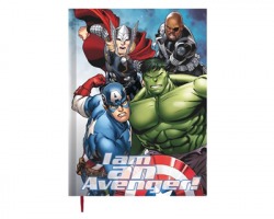 Avengers Diario scuola, 15x19cm - 1pz