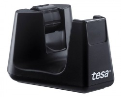 Tesa 53902 Basic - dispenser easy cut smart, colore nero - 1pz