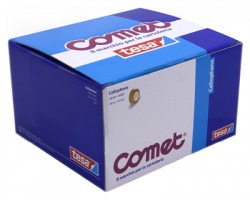 Tesa-Comet 64160-00022-02 Nastro adesivo in cellophane, misure 15mm x 33m