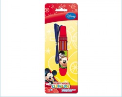 Disney Topolino Penna a 10 colori con cordino in blister