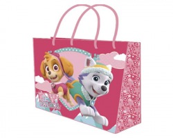 Paw Patrol Sacchetto regalo 26x32x10cm soggetto Skye/ Everest - 1pz