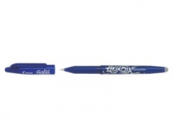 Pilot 006661 Frixion ball - penna blu a sfera cancellabile e ricaricabile, 0.7mm - conf. 1 pz