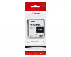 Canon PFI120MBK Cartuccia inkjet nero opaco originale (2884C001AA)