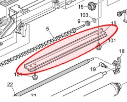 Ricoh Lama Pulizia drum compatibile (AD04-2059)