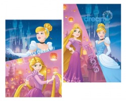 Disney Principesse Maxi quaderno A4 rigatura B - assortiti