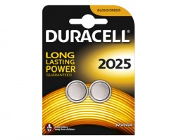 Duracell CR2025/DL2025 batteria al litio 3V blister da 2pz