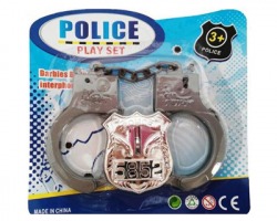 Gioco Manette + distintivo polizia