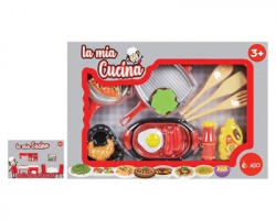 Gioco "La mia cucina" kit utensili da 14pz misure 43 x 6 x 30cm