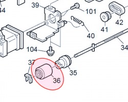 Ricoh AF032050 Separation roller originale