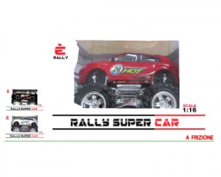 Gioco Super rally car a frizione, colori assortiti