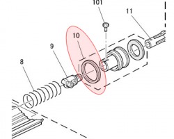 Ricoh A2323252 Slider originale