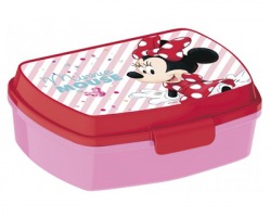 Disney Minnie Portapranzo in plastica con chiusura ermetica.