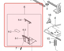 Samsung JC9701931A Mea unit holder pad originale