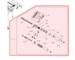 Samsung JC6603439A Pickup roller originale