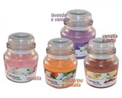 Candela Atmosphere profumata Big jar, altezza 13cm, 310g di cera, profumazioni assortite