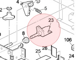 Ricoh A2672756 Joint-Shaft originale