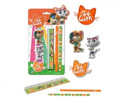 44 Gatti Kit accessori scuola 1x6pz