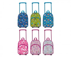 Scatto 866 Trolley 2 ruote kids 33x24x48cm, design assortiti in 6 fantasie