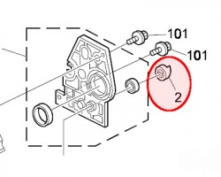 Ricoh A2673440 Development Joint originale AFICIO 1015