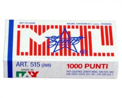 Zenith 0305151601 Scatola di 1.000 punti 515 in acciaio (24/6) conf. 10pz
