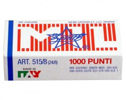 Zenith 305151801 Scatola di 1.000 punti 515/8 in acciaio (24/8)