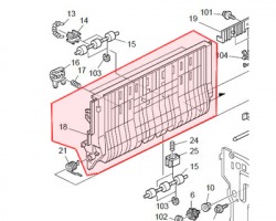 Ricoh D0094551 Guide plate holder originale