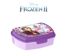 Disney Frozen II Portapranzo in plastica con chiusura ermetica.