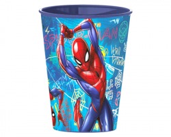 Spiderman bicchiere in plastica da 260ml