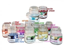 Candela Atmosphere profumata Little Yankee jar, altezza 9cm, 70g di cera, profumazioni assortite