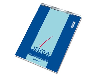 Blocco notes A4 Ariston spiralato - Punto Ufficio Web