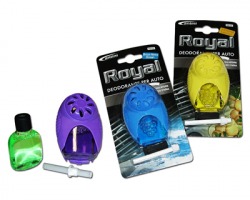 Royal Deodorante per auto con regolatore di intensità, fragranze assortite