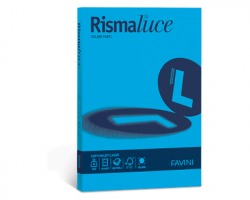 Favini A67G104 Rismaluce carta A4 200gr 125ff - azzurro 55