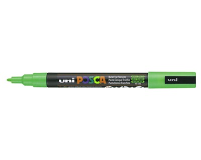 Uni-Posca MPC3MVMELA Marcatore VERDE MELA punta conica 1,3mm - OFBA srl