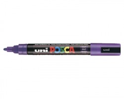 Uni-Posca MPC5MVI Marcatore VIOLA punta conica 2,5mm