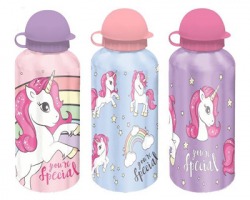 Borraccia in alluminio Unicorni da 500ml