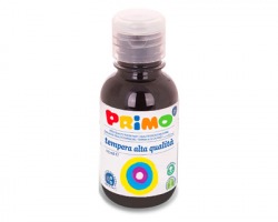 Primo 199TL125-800 Colore a tempera nero in bottiglia 125ml - 1pz