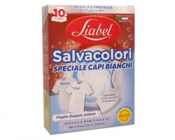 Liabel Foglietti Salvacolore speciale capi bianchi, ravviva il bianco già a 30°, conf, da 10pz