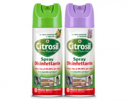 Citrosil Home protection Spray Disinfettante da 300ml, elimina il 99,9% di germi e batteri, con pr.medico chirurgico