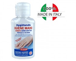 Igienizzante mani liquido a base alcolica 65%, in flacone da 80ml - 1pz