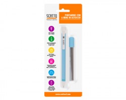 Scatto 782 Blister con portamine + 6 mine 2mm HB - 1pz