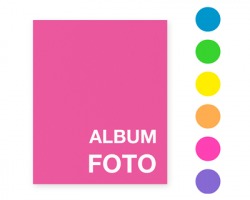 Scatto 995 Album porta foto per foto 10x15cm, 200 tasche, colori fluo assortiti - 1pz