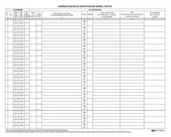 Edipro E2888 Registro unificato di scorta medicinali veterinari e dei trattamenti 23 pagine numerate