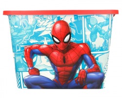 Spiderman Storage Box 23l, misure 27x38 - 1pz