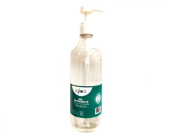 Igloo Gel Igienizzante mani con erogatore in flacone da 1000ml, base alcolica 70% - Made in Italy