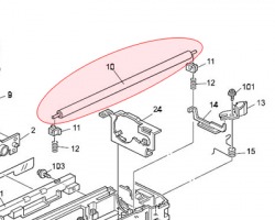 Ricoh Rullo Pulizia Fusore compatibile (AE04-2029)