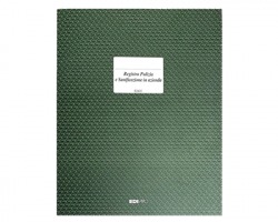 Edipro E2431 Registro pulizia e sanificazione in azienda 40pagine f.to 24.5 x 31cm - 1pz