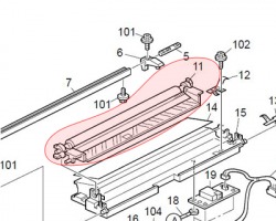 Ricoh B2236264 Trasfer/separation assembly originale